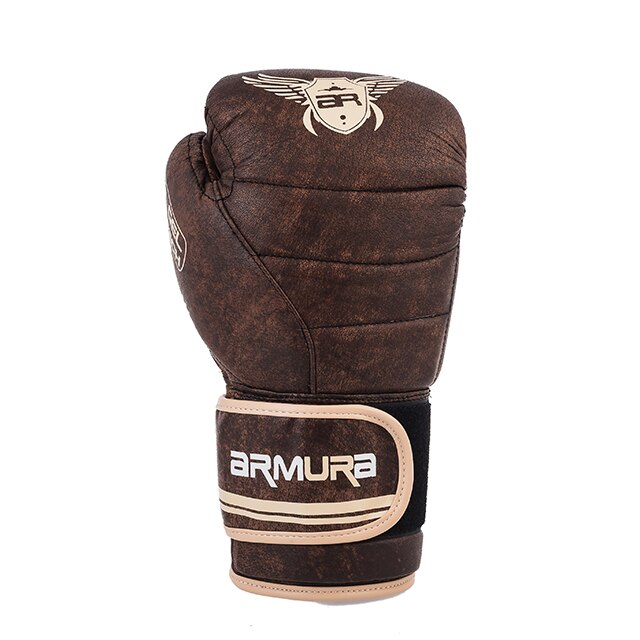 Боксови ръкавици, 12 OZ, кафяви - eMAG.bg