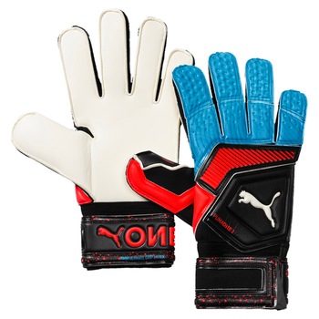 Manusi portar Puma One Grip 1 RC Albastru 8.5 Manusi portar Puma One Grip 1 RC Albastru 8.5