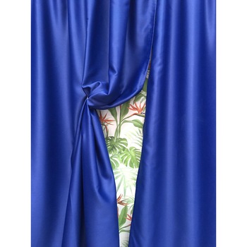 Set draperie, Electric Blue 140x245cm black-out, by Liz Line - DP90