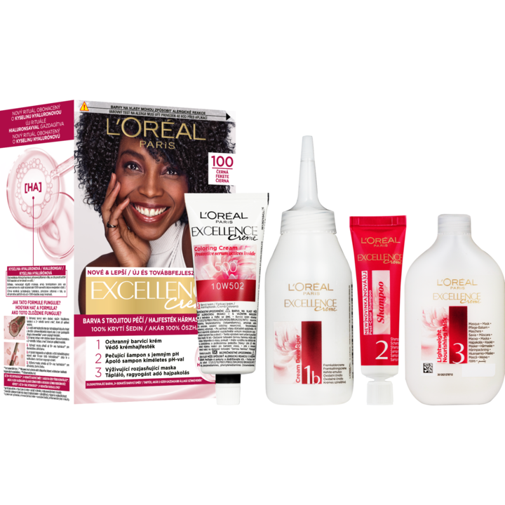 L'Oréal Paris Excellence Hajfesték 100 Fekete
