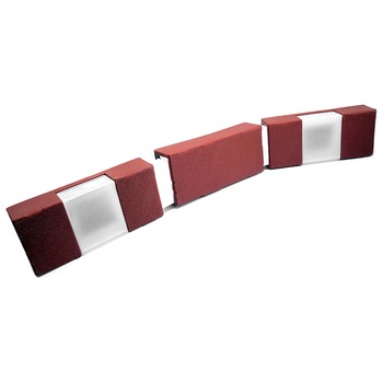 Set 10 bucati bordura decorativa, efect caramida, 2 x lampa LED cu iluminare solara, 2.1 m Set 10 bucati bordura decorativa, efect caramida, 2 x lampa LED cu iluminare solara, 2.1 m