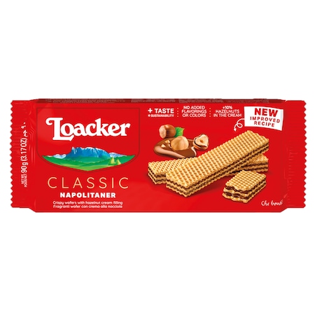 Pachet promo: 6 x Napolitana Loacker clasic, 90 gr