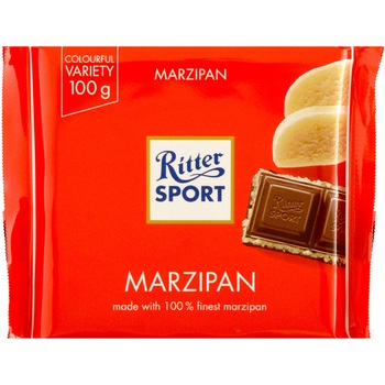 Ciocolata Ritter cu marzipan, 100 gr. Ciocolata Ritter cu marzipan, 100 gr.
