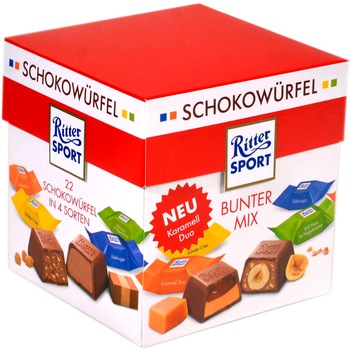 Ciocolata Ritter Schokowurfel, 176g Ciocolata Ritter Schokowurfel, 176g