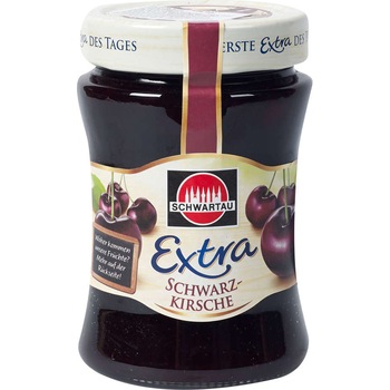 Gem Extra de cirese negre, 340g Gem Extra de cirese negre, 340g