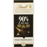 Ciocolata Lindt Excellence cu 90% cacao, 100 gr.