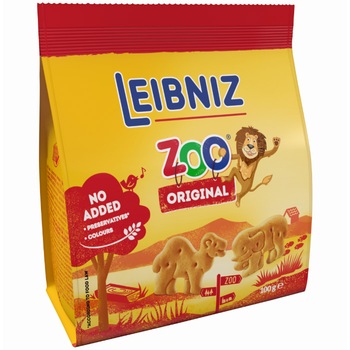 Biscuiti cu unt Leibniz zoo, 100 gr.