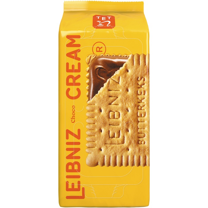 Pachet promo: 2 x Biscuiti cu crema de cacao Leibniz, 190g