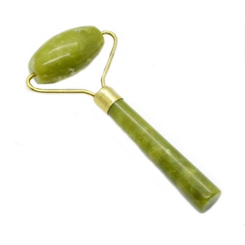 Rola simpla din Jad pentru masaj facial si corporal, 11,5 cm Rola simpla din Jad pentru masaj facial si corporal, 11,5 cm