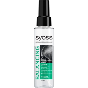 Tratament leave-in Syoss Balancing pentru toate tipurile de par si scalp, 100 ml Tratament leave-in Syoss Balancing pentru toate tipurile de par si scalp, 100 ml