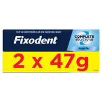 Pachet: 2 x Crema adeziva pentru proteza dentara Fixodent Complete Fresh,47g