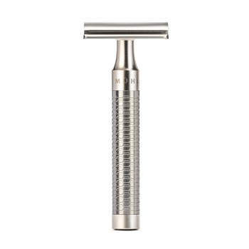 Aparat de ras clasic Safety Razor cu piaptan inchis, otel inoxidabil, Muehle Rocca R94 Aparat de ras clasic Safety Razor cu piaptan inchis, otel inoxidabil, Muehle Rocca R94