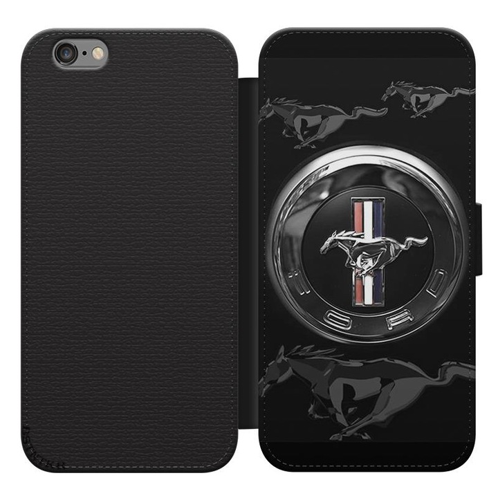 Model Ford Mustang Husa cu rabat pentru Samsung Galaxy Note 9 Husa cu clapeta deschisa Husa pentru telefon 7