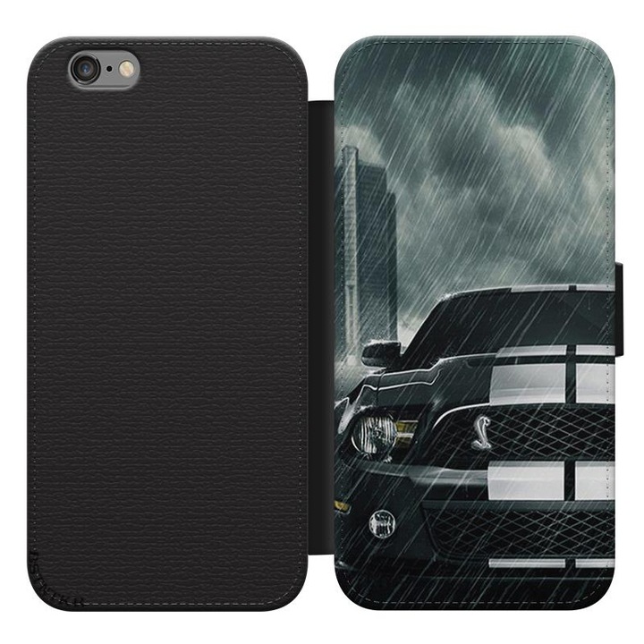 Model Ford Mustang Husa cu rabat pentru Samsung Galaxy Note 9 Husa cu clapeta deschisa Husa pentru telefon 9