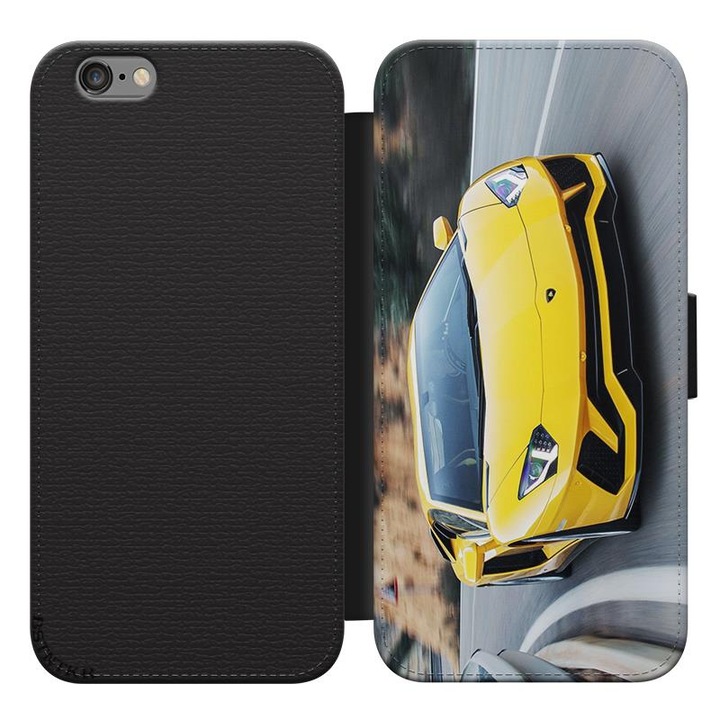 Model Lamborghini Husa flip Samsung Galaxy Note 8 Husa rabatabila Husa telefon 9