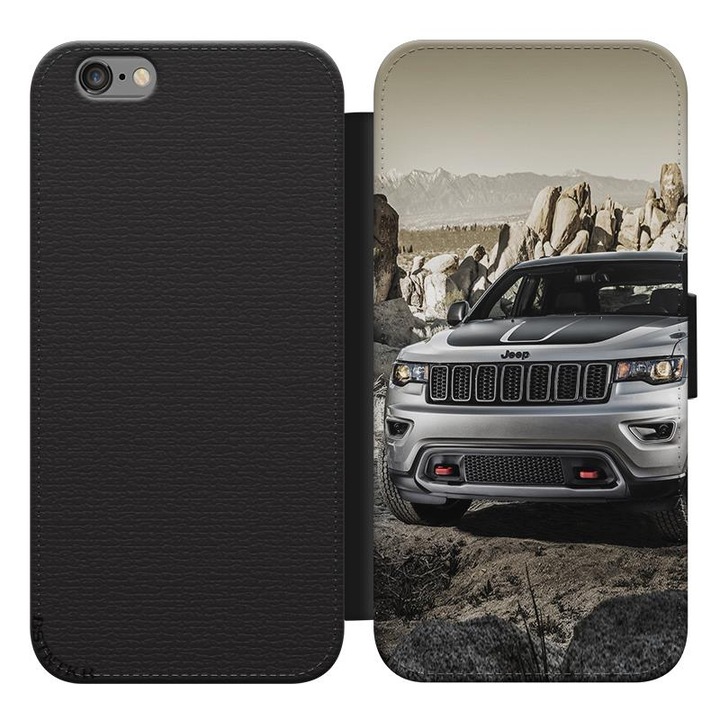 Model Jeep Samsung Galaxy J3 2017 husa cu clapa care se poate deschide Husa cu clapeta pentru telefon 4