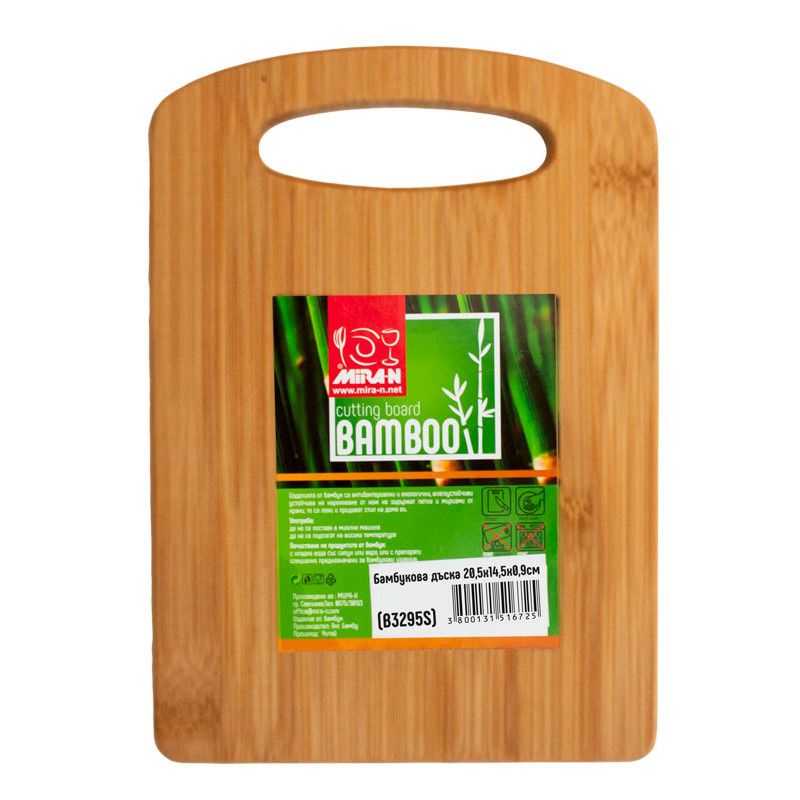 Tocator bambus 20,5x14,5x0,9cm MN011672