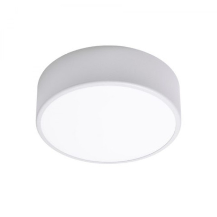 Plafoniera Temar lighting, CLEO 200/75, 60W, E27, Argintiu