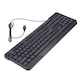Tastatura Gaming 104 Esport K70L, MOTOSPEED, USB, LED multicolor, Negru