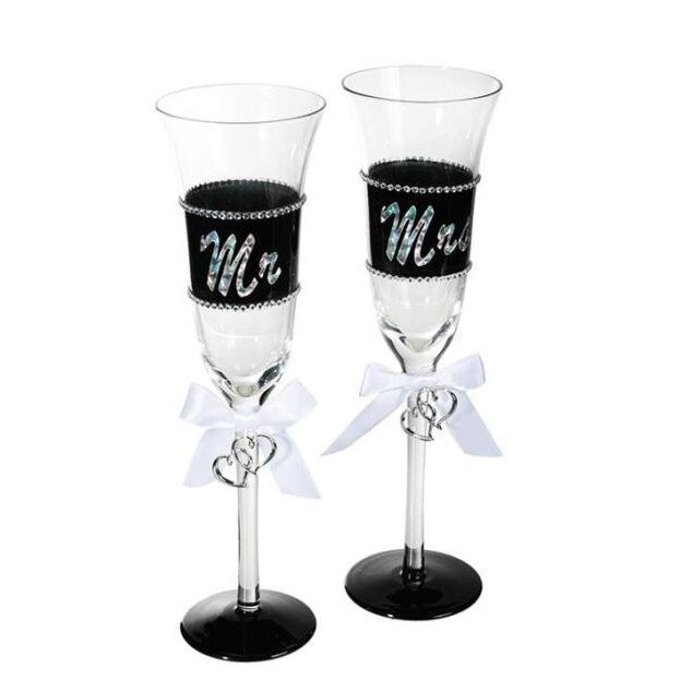 Set de 2 pahare, Bruno, pentru sampanie