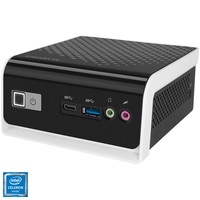 Mini PC GIGABYTE BRIX cu procesor Intel® Celeron® Processor N4000 pana la 2.60 GHz, Gemini Lake, 1x DDR4 8GB max, HDD 2.5 inch, Wi-Fi, HDMI, VGA, USB 3.0