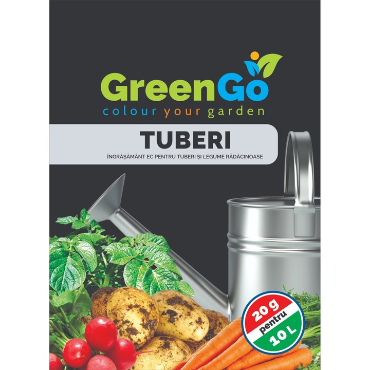 Ingrasamant foliar pentru tuberi si legume radacinoase, Green GO 20 gr