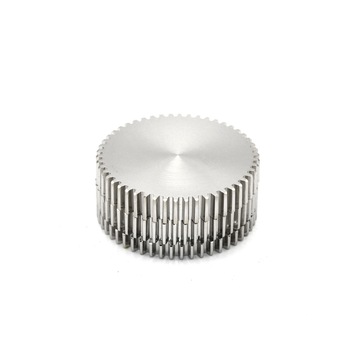 Grinder Cog Toro, 56 x 23 mm, argintiu Grinder Cog Toro, 56 x 23 mm, argintiu