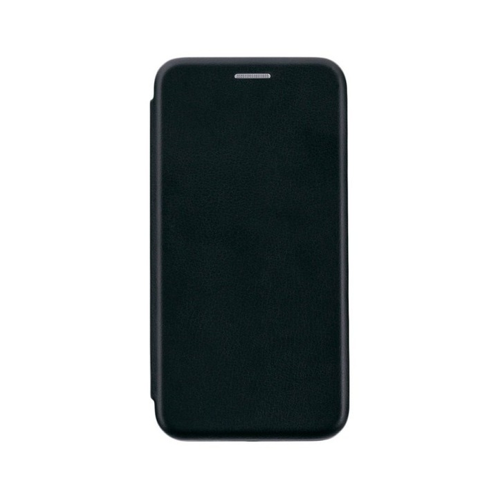 Магнитен калъф Book, съвместим с Samsung Galaxy A11 / M11 с вътрешен джоб за карта, черен