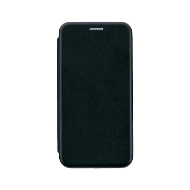 A Samsung Galaxy A11 / M11 telefonnal kompatibilis mágneses könyvtok belső kártyatartóval, fekete