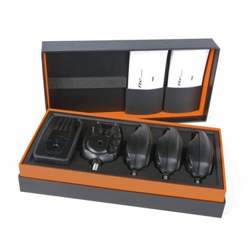 Set 4 avertizori Accesfishing cu statie Micron RX+ Set 4 avertizori Accesfishing cu statie Micron RX+