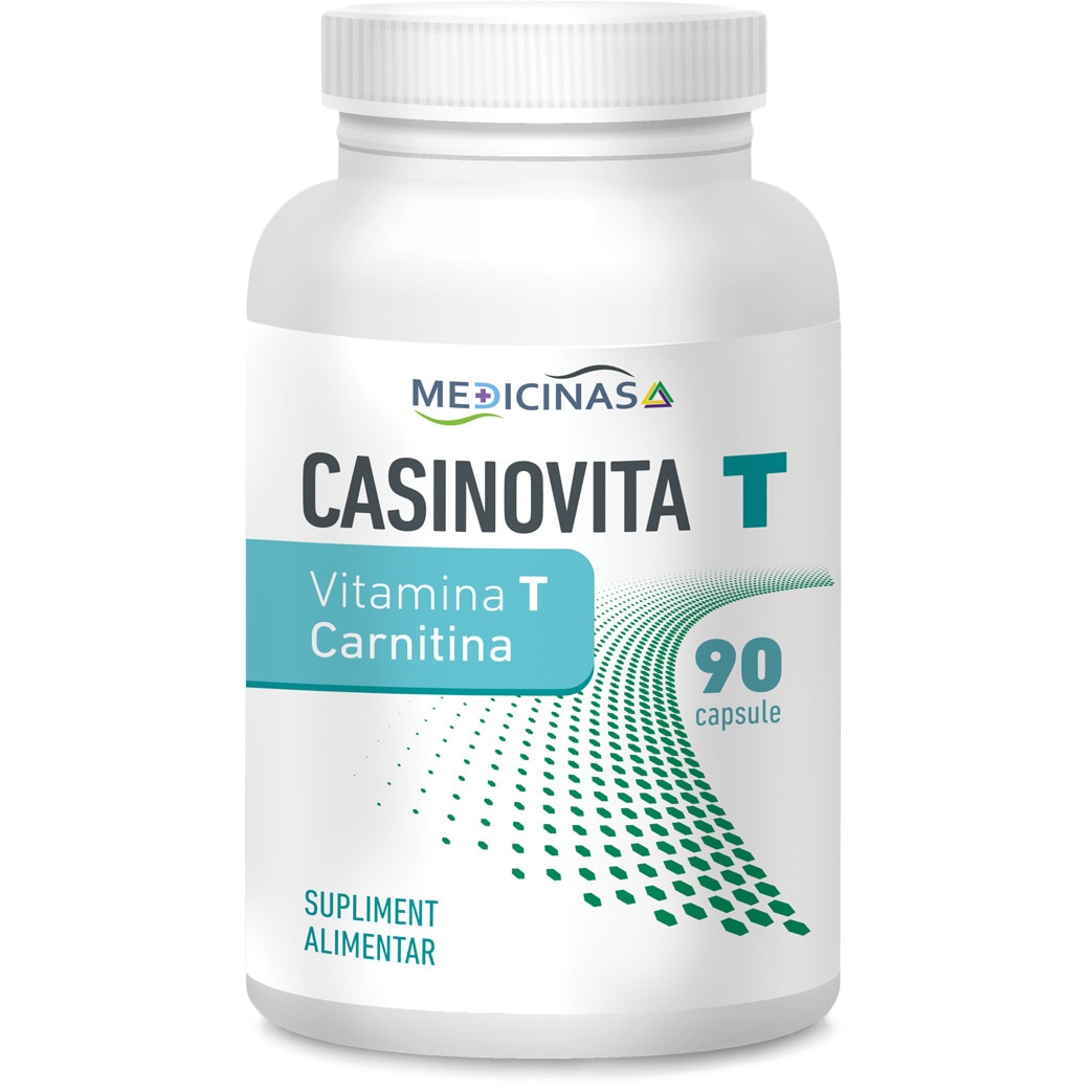 Supliment alimentar , Casinovita T ( Carnitina ) , 90 capsule