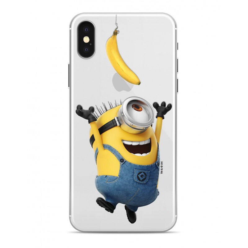 Husa Capac TPU, MINIONS 036, Apple iPhone XR cu Licenta, Blister