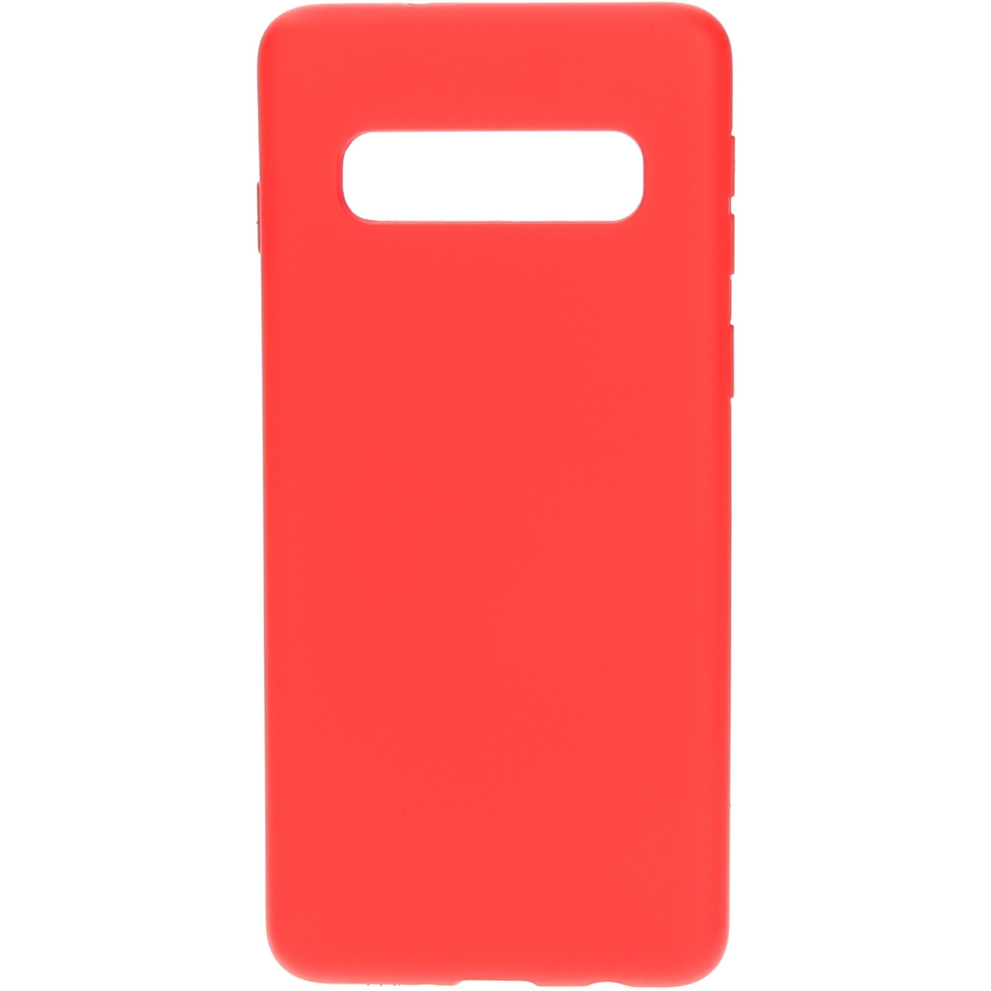 Husa de protectie din silicon pentru Samsung Galaxy S10 +/S10 Plus, slim, Rosu