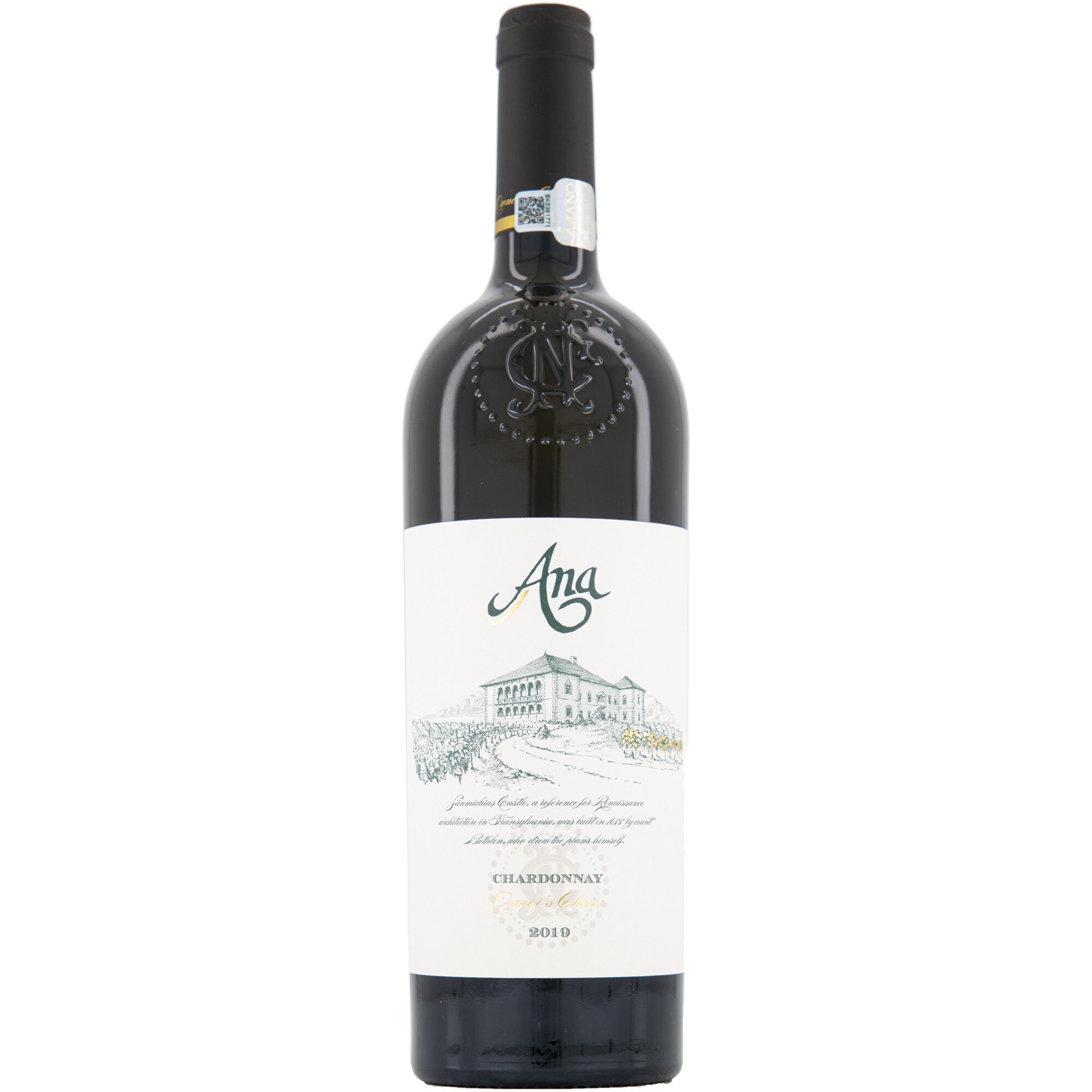 Vin Alb Jidvei Owners Choice Ana Chardonnay, Sec, 0.75l