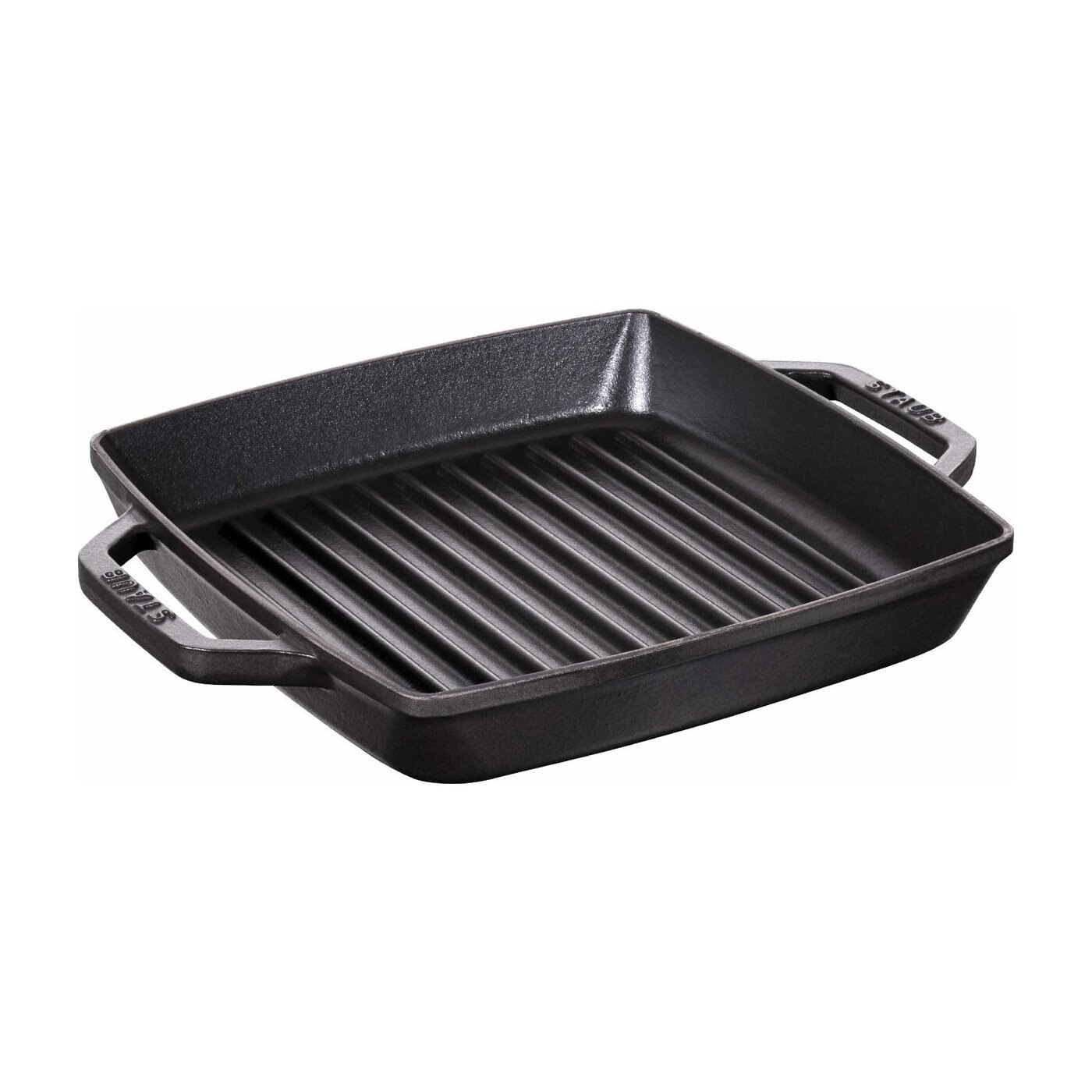 Tigaie grill patrata 28 cm, Black - Staub