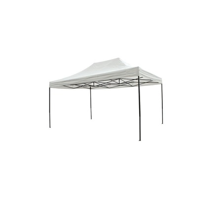 Pavilion Pliabil 3x4 5m Cadru Metalic Negru Sistem Tip Acordeon