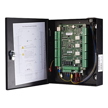 Centrala de control acces pentru 4 usi unidirectionale, conexiune TCP/IP -HIKVISION Centrala de control acces pentru 4 usi unidirectionale, conexiune TCP/IP -HIKVISION