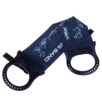 Banda Fitness elastica pentru exercitii, LiveUp, Cauciuc, Albastru Banda Fitness elastica pentru exercitii, LiveUp, Cauciuc, Albastru