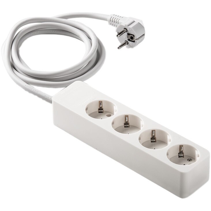 Prelungitor 4 prize shucko Famatel 230V 16A cablu 3X1,5mmp 1,5m