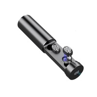 casti bluetooth b9 tws brand pyramid bluetooth 50 ecran led 300mah impermeabile functie de reducere a zgomotului din exterior negru imagen 19_0_
0