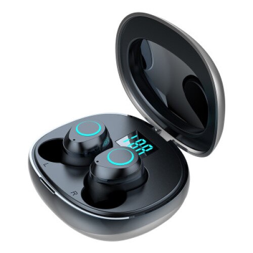 Casti mini cu bluetooth, I07 TWS, brand Pyramid®, bluetooth 5.0, 9D, control tactil, super bas