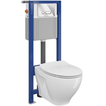 Toaleta Cersanit Moduo CleanON, Cersanit Aqua 939, capac soft and slim, capacitate 9 L, crom lucios Toaleta Cersanit Moduo CleanON, Cersanit Aqua 939, capac soft and slim, capacitate 9 L, crom lucios