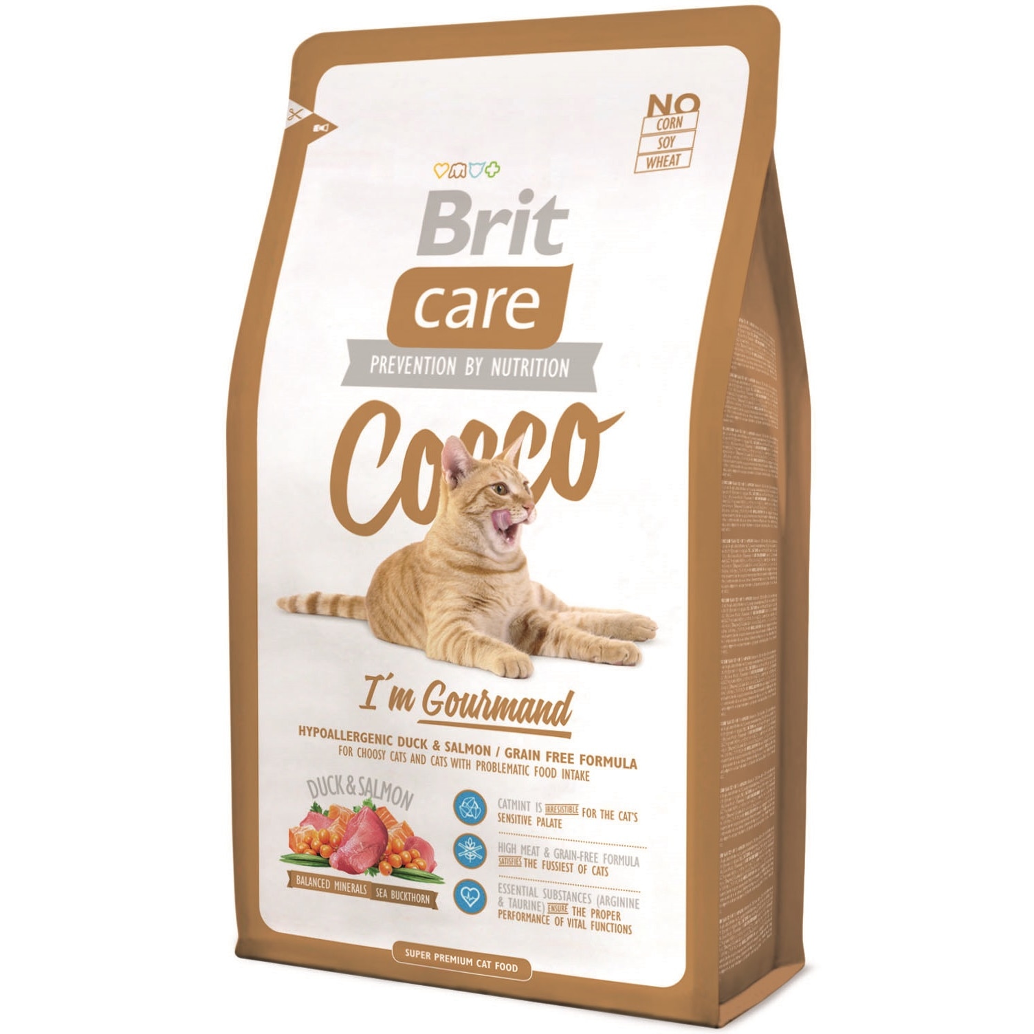 Hrana uscata pentru pisici, Brit Cat Cocco Gourmand, 7kg