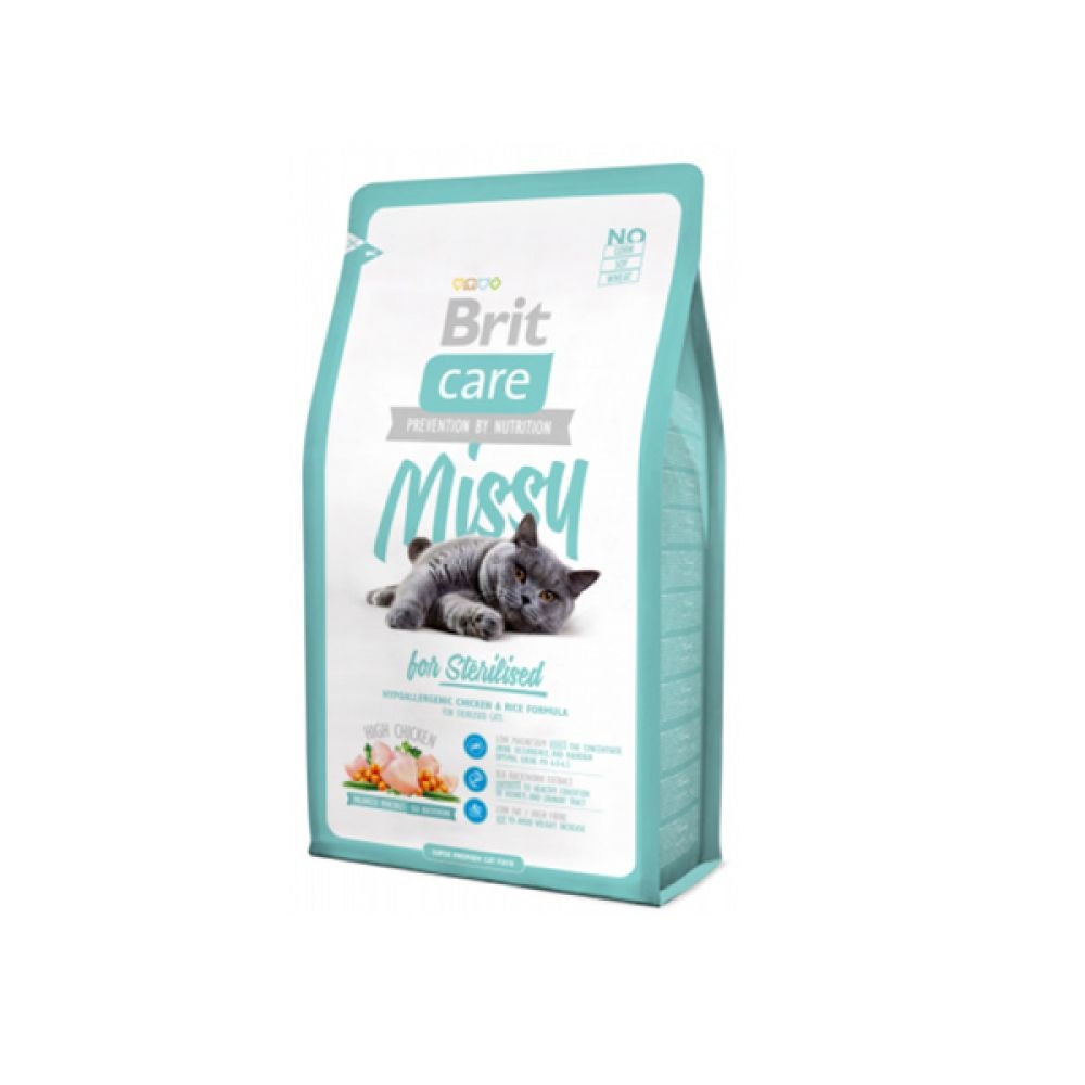 Hrana uscata pentru pisici, Brit Care Cat Missy Sterilised, 0.4kg
