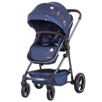 Carucior Chipolino Noah 2 in 1 blue denim Carucior Chipolino Noah 2 in 1 blue denim