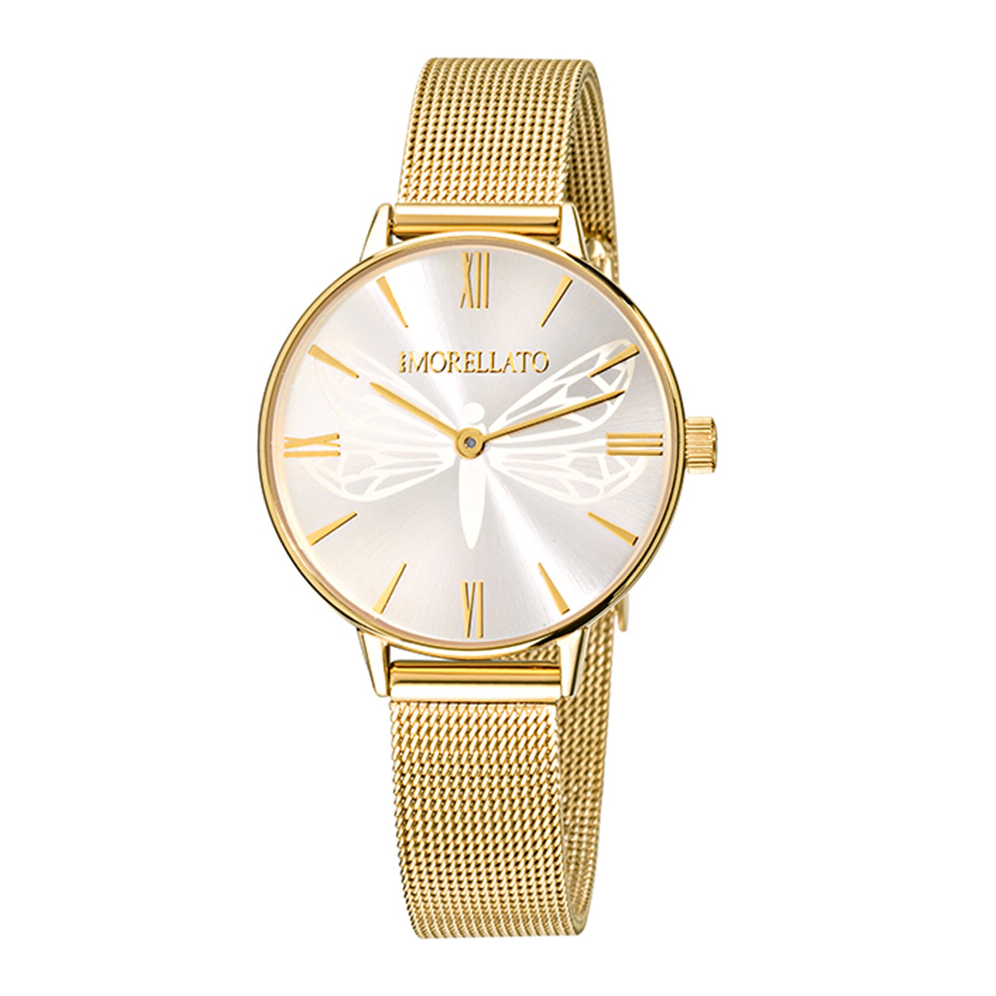 Ceas Morellato R0153141501, dama, inox auriu, carcasa 30mm