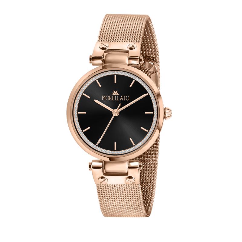 Ceas Morellato R0153162502, dama, inox Rose Gold, carcasa 30mm