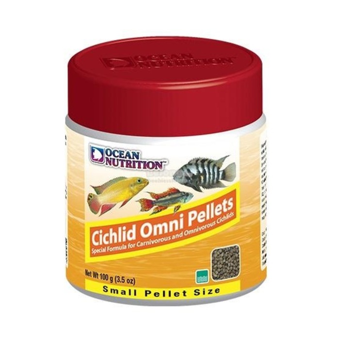 Hrana pesti Ocean Nutrition Cichlid Omni Pellets Small 100g