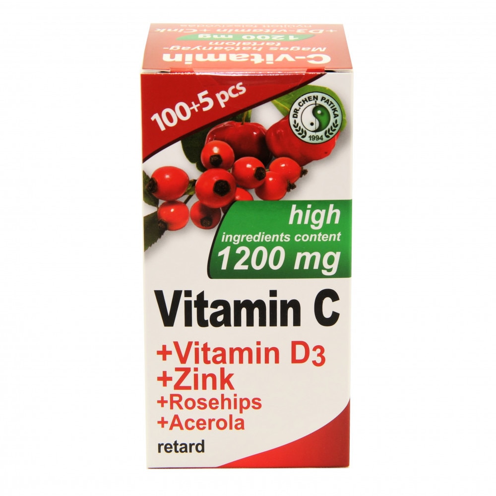 Dr. Chen 1200 mg vitamina C + vitamina D3
