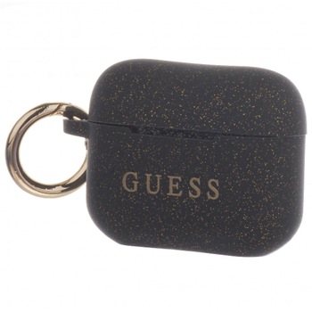Husa Guess pentru Airpods Pro, Negru Husa Guess pentru Airpods Pro, Negru